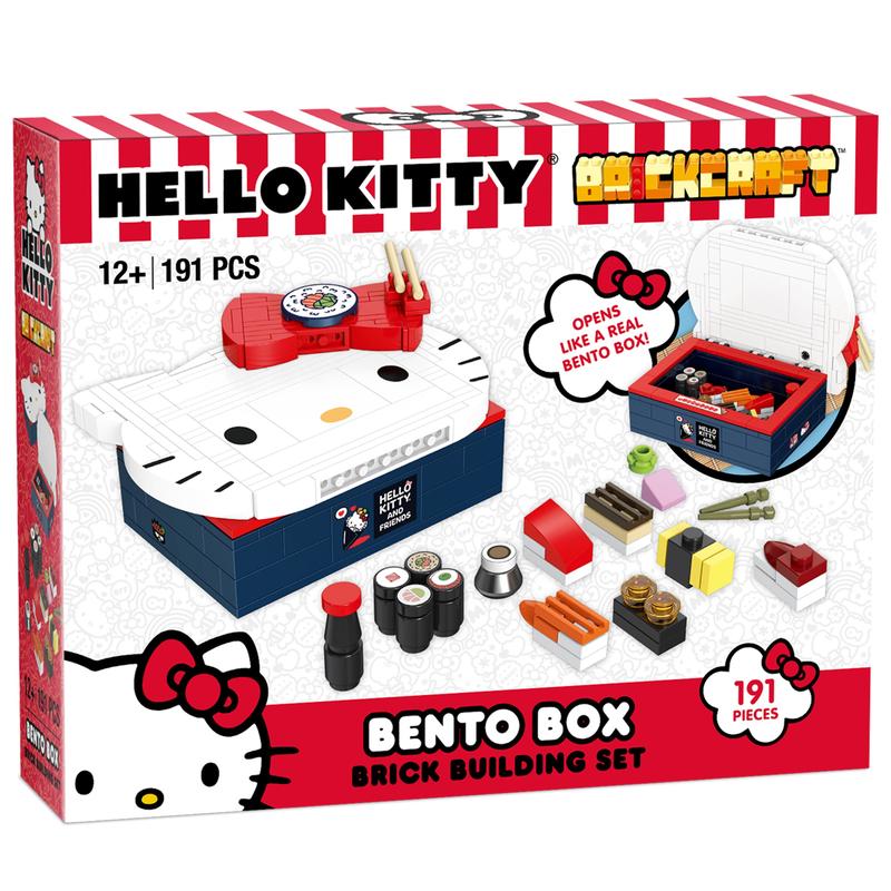 Hello Kitty Bento Box Brickcraft Building Set