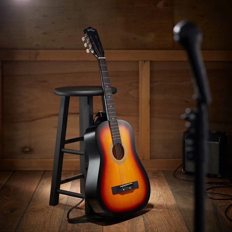 38-Inch Beginner Acoustic Guitar Starter Package, Sunburst