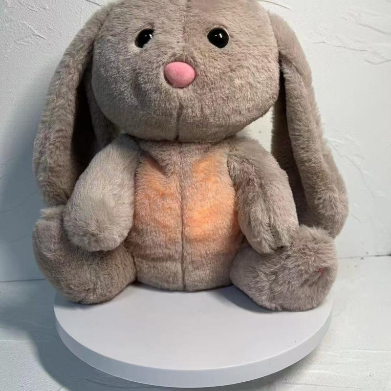 Breathe Plush Animal Plush ToySoothing Breathe Plush Animal foranxious adults and children BreatheLight and Sound Machine Features arealistic breathing bunny