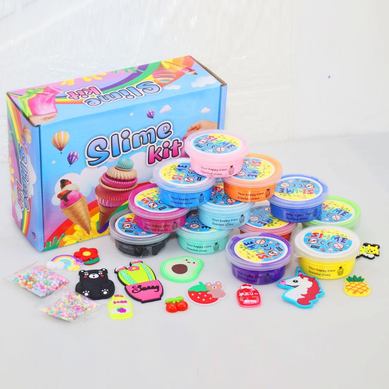 Butter Slime Kit- 9-Pack Toy, Slime Toy, Birthday Gift Prize Party Favor for Girls Boys Kids