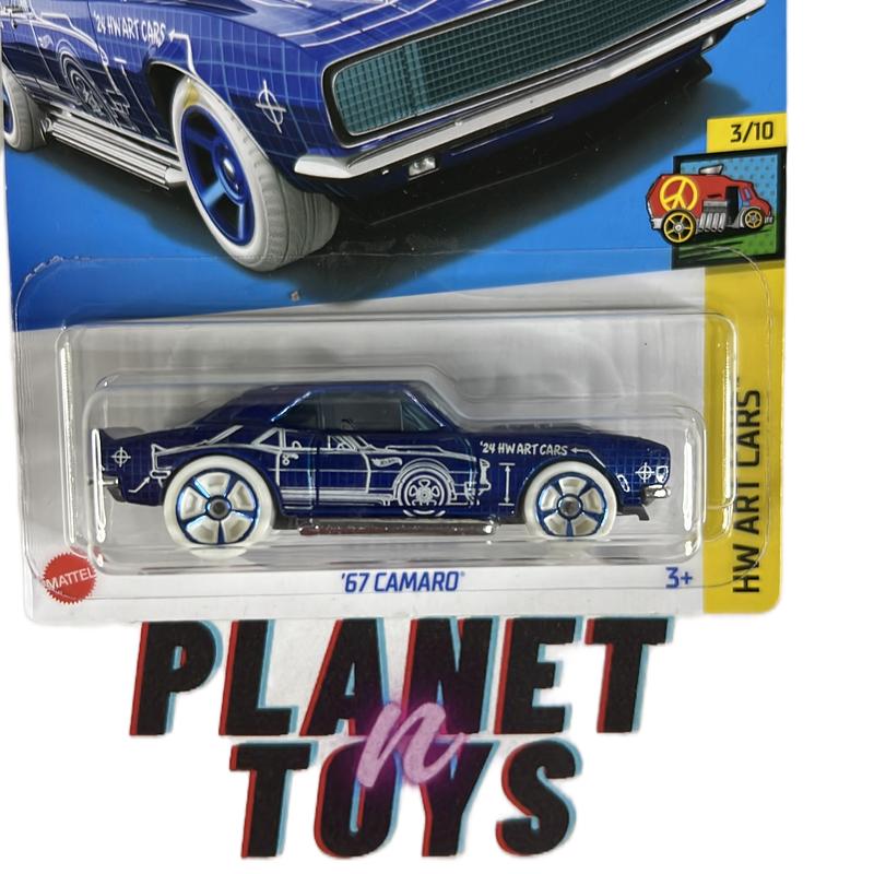 Hot wheels 67 camaro diecast car scale 1:64