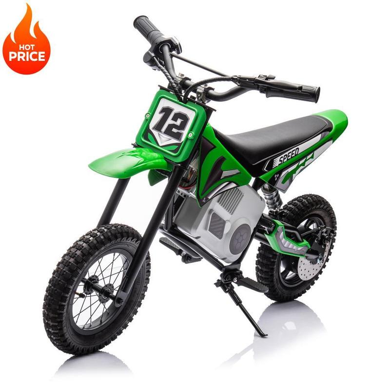 Black Blue Green Red 36V Electric bike mini dirt motorcycle for kids,350w xxxl motorcycle,Stepless variable speed drive,Disc brake,No chain,Steady acceleration,horn, power display,rate display,176 pounds for 50m or more,age14+,Birthday Christmas Gift