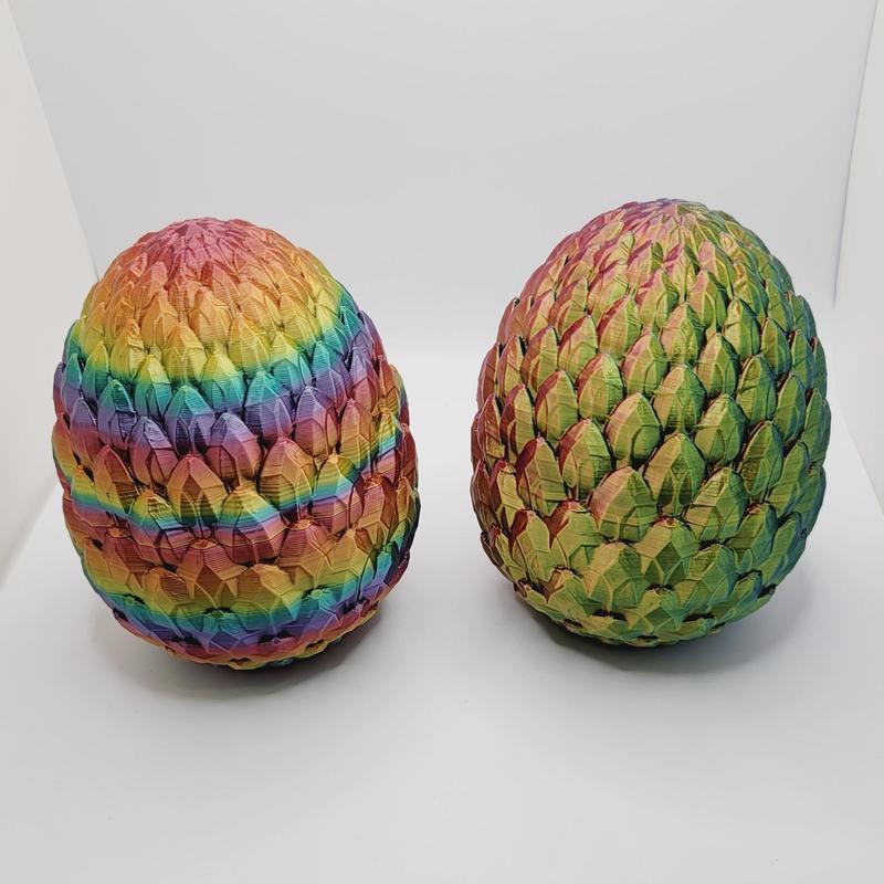 Dragon Scale EGG ONLY - 3D printed - For Articulating Dragons - Collectible Decoration Gift