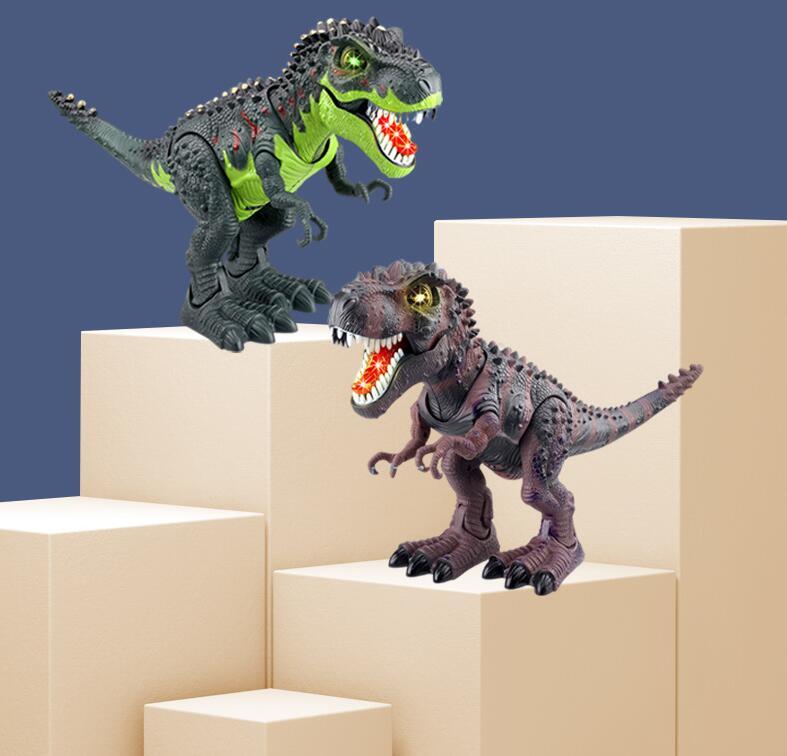 Walking T-Rex Dinosaur Toy for Kids,LED Lights and Realistic Dinosaur Sounds