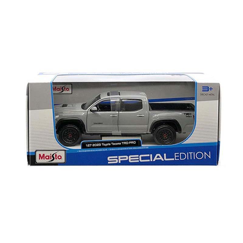 2023 Toyota Tacoma TRD Pro – Cement Grey (Special Edition) Diecast 1:27 Scale Model - Maisto 32910GRY