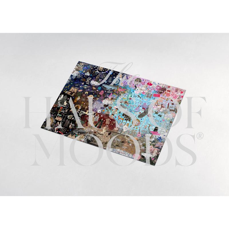 Eras Lyrics & Easter Eggs Puzzle 500 or 1000 Piece [OFFICIAL Haus of Moods® PUZZLE]