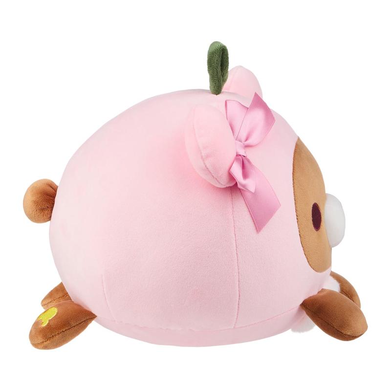 Chairoikoguma San-X Original Cherry Mochi Cushion Plush - Pink