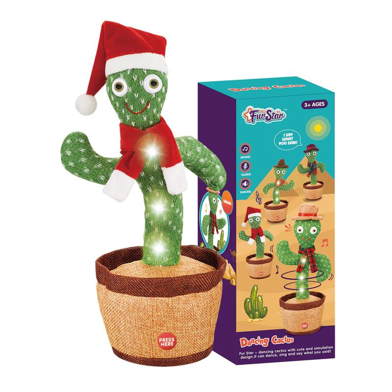 120 Songs Electric Dancing Cactus Toy