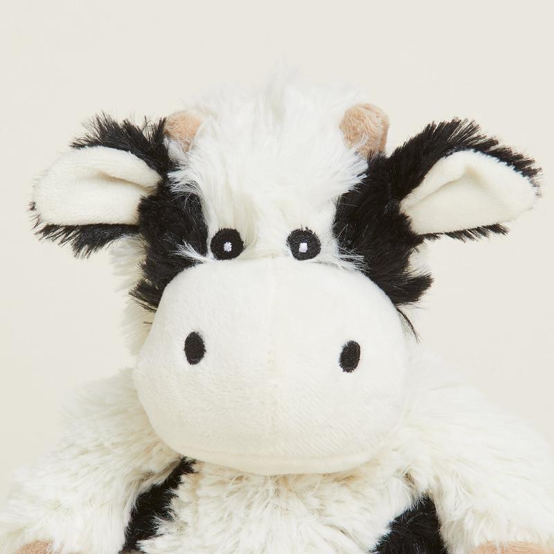 Black and White Cow Warmies Junior