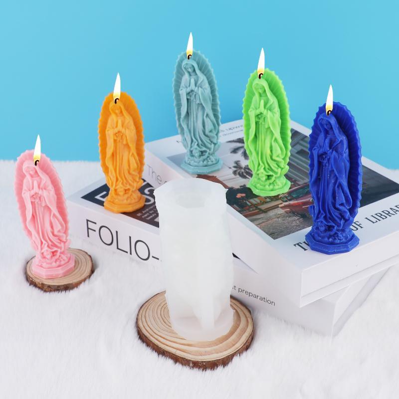 Portrait Design Candle Mold, Silicone 3D Candle Mould, DIY Candle & Soap Making Tools for Home Decoration