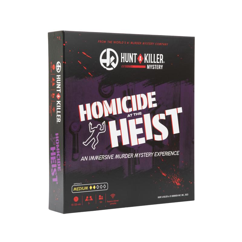 ️‍️ Hunt A Killer: Homicide at The Heist - Crack the Case of the Brilliant Thief's Murder! ️‍️ Ultimate True Crime Puzzle Game for Adults!