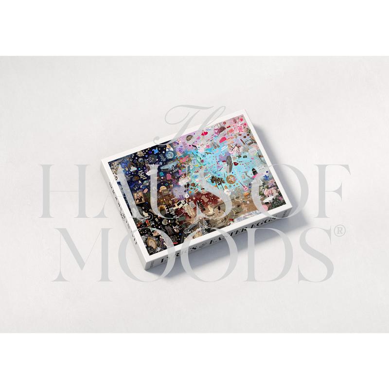 Eras Lyrics & Easter Eggs Puzzle 500 or 1000 Piece [OFFICIAL Haus of Moods® PUZZLE]