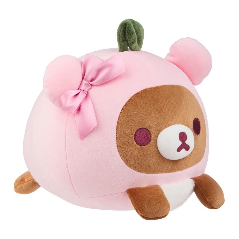 Chairoikoguma San-X Original Cherry Mochi Cushion Plush - Pink