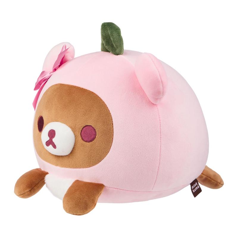 Chairoikoguma San-X Original Cherry Mochi Cushion Plush - Pink