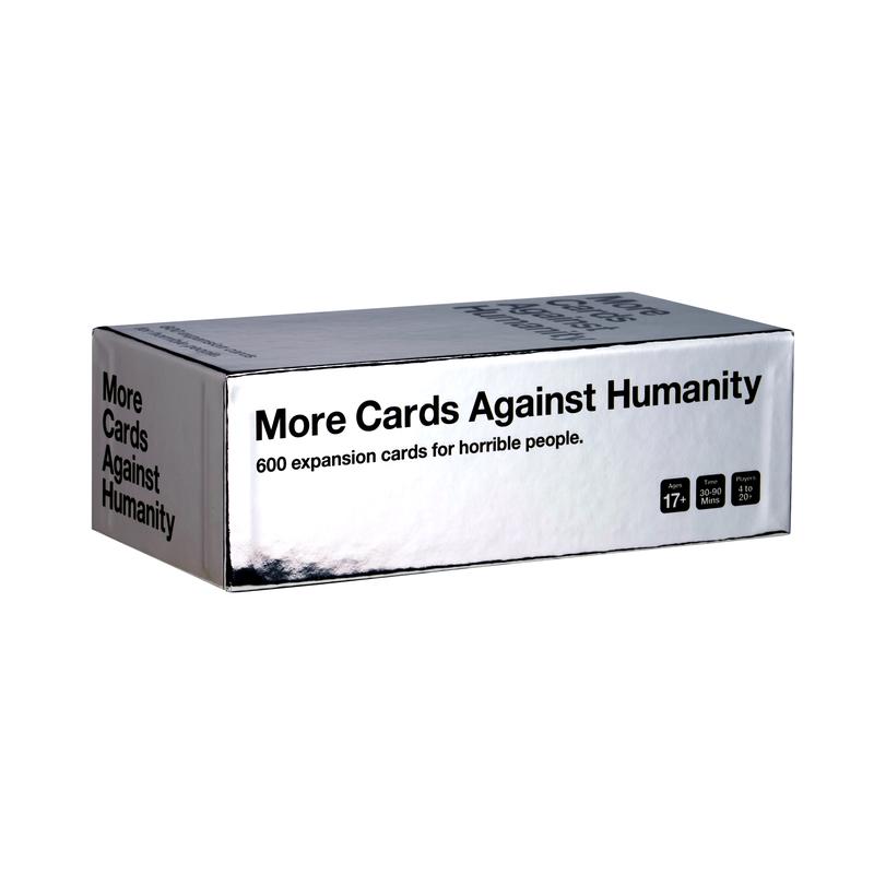 More Cards Against Humanity – 600-Card Expansion Pack with Top Picks from Red, Blue, and Green Boxes for Endless Party Fun and Hilarious Game Nights