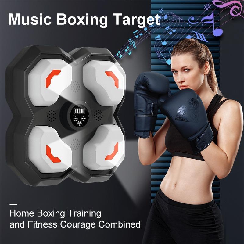 Music Boxing Target, Smart Boxing Target with Gloves, Boxing Training Equipment, Sports Toys for Kids, Gift for Kids