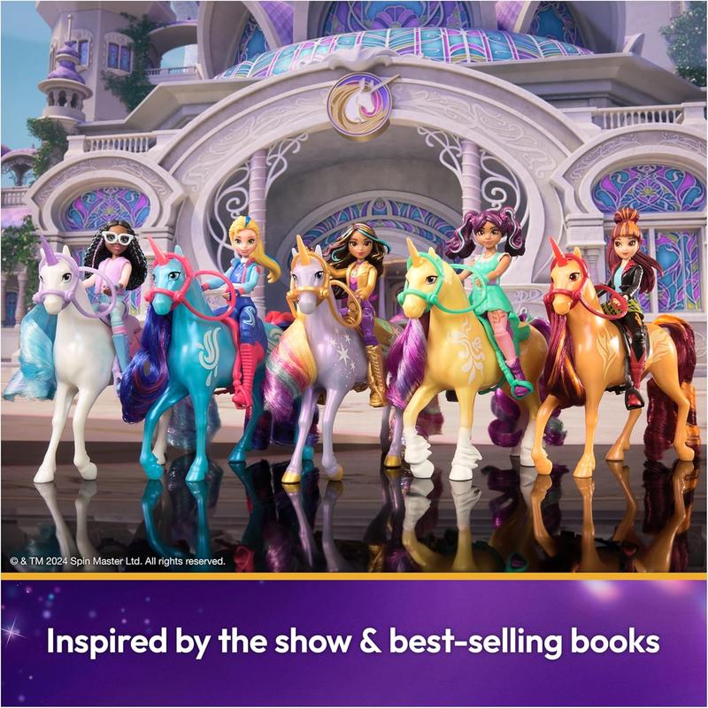 Unicorn Academy, Sophia & Wildstar Set with 2 Riding Accessories & Hair Styling Tool, Dolls & Unicorn Toys for Girls Ages 4 and up