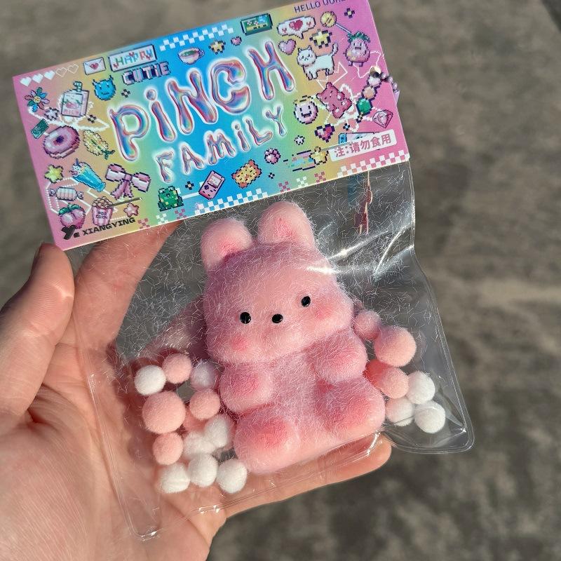 Ultra Soft Plush Squeeze Toy Stress Relief FunSlow Rebound Decompression Tool Kawaii Toy Cute Squishy Antistress Toys squishable fidget toys push game glassslime sensory brush