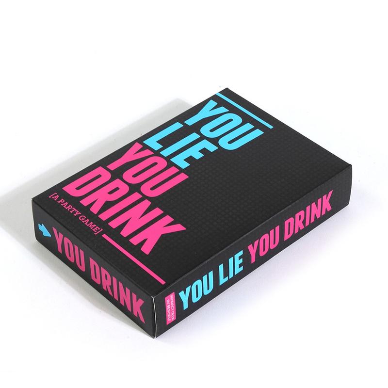 You Lie You Dr1nk, Dr1nking Game For Friends Parties, Truth Or Dare Game, Fun Party Game for College, Card Game 150 Cards