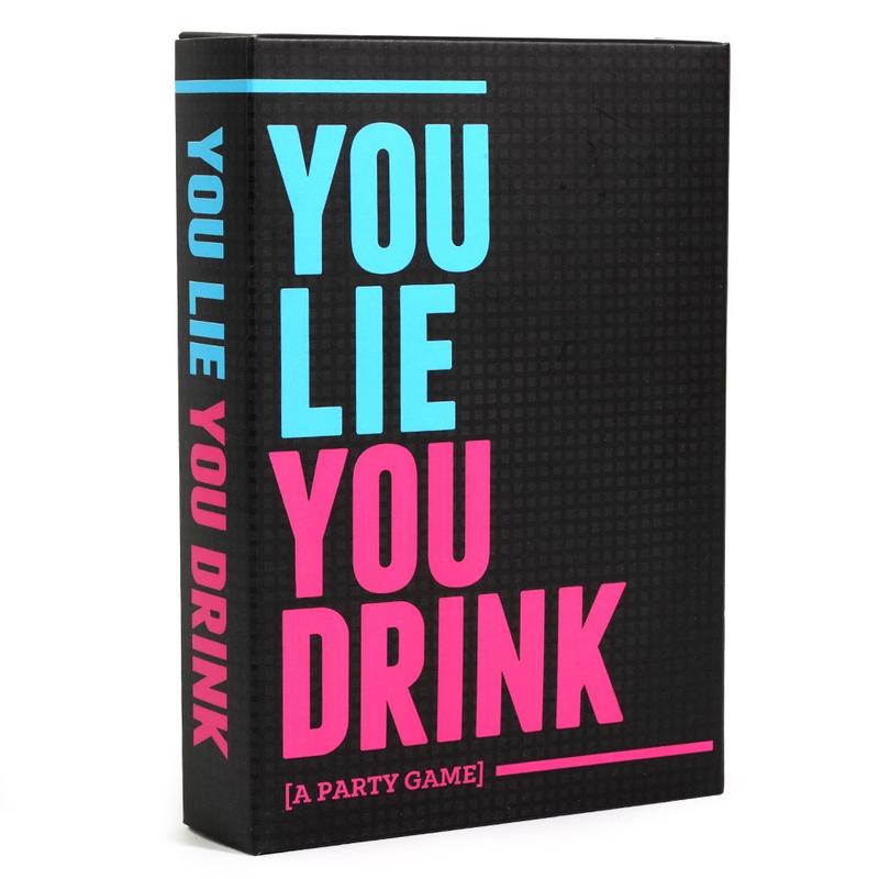 You Lie You Dr1nk, Dr1nking Game For Friends Parties, Truth Or Dare Game, Fun Party Game for College, Card Game 150 Cards