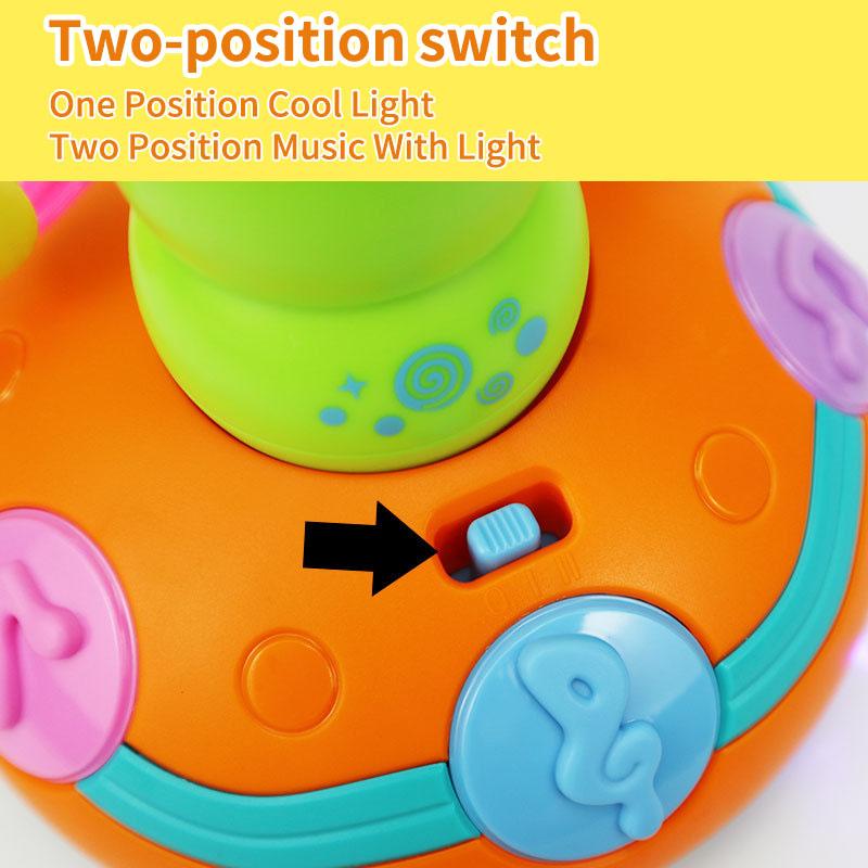 Crawling Toy Dancing Toy with Light and Music Caterpillar Toys  Gift For Christmas Birthday