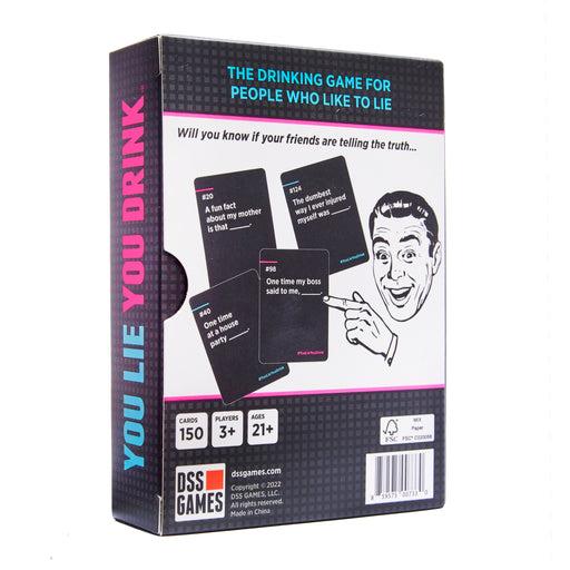 You Lie You Dr1nk, Dr1nking Game For Friends Parties, Truth Or Dare Game, Fun Party Game for College, Card Game 150 Cards