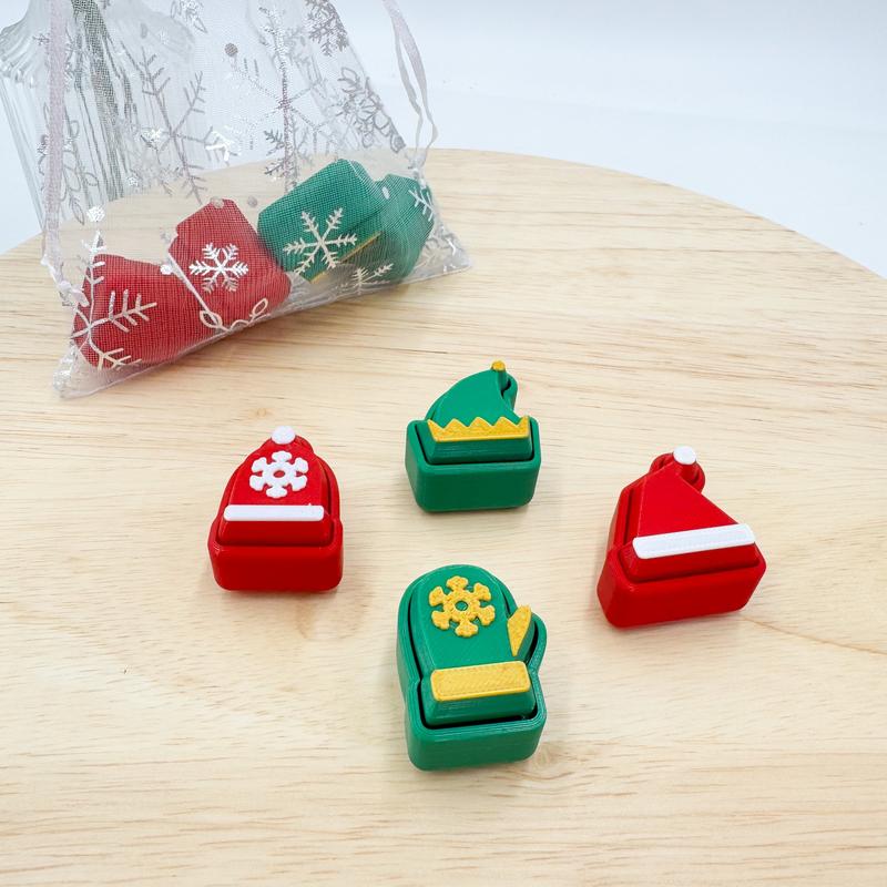 Christmas Clickies - 4 pack holiday designs