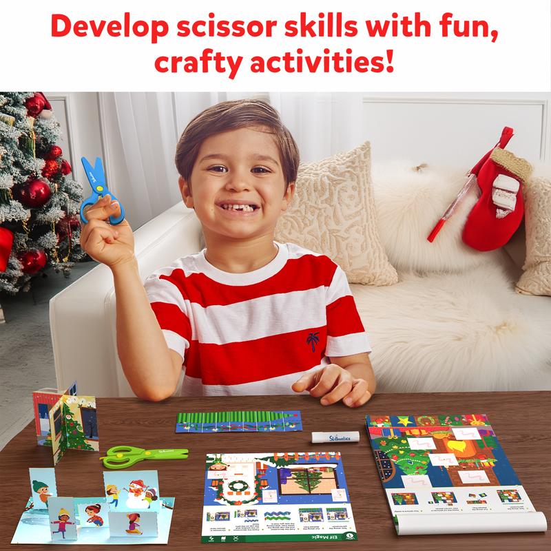 Skillmatics Snip, Snip - Art & Craft Activity, Practice Scissor Skills, Craft Kits, Gifts for Toddlers, Girls & Boys Ages 3 to 7 paper crafts