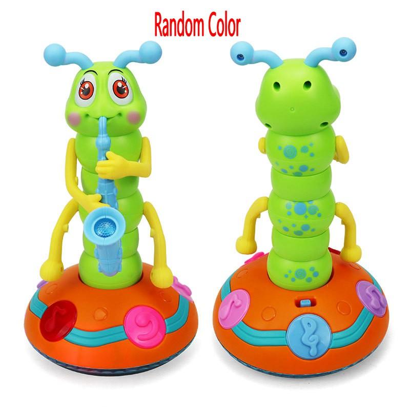 Crawling Toy Dancing Toy with Light and Music Caterpillar Toys  Gift For Christmas Birthday