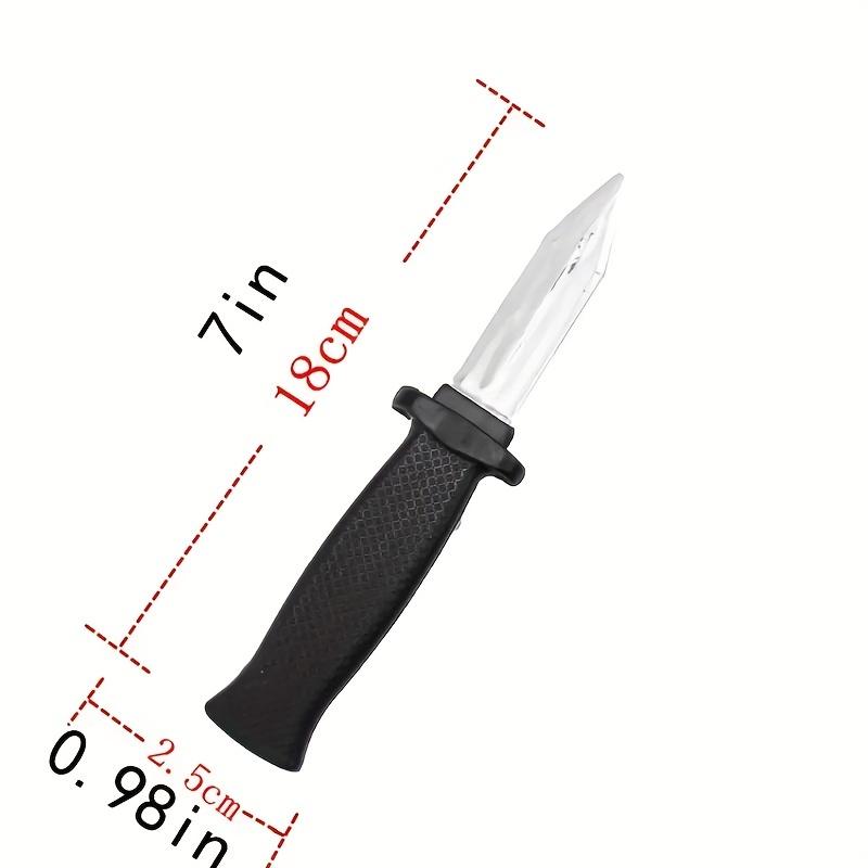 Props Toys, Joke Magic Plastic Retractable Knife, Joke Prank Props Knife, Scary Trick Fake Dagger