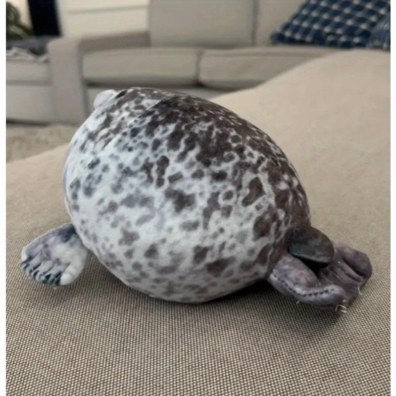 Seal Plush Toys, Chubby Seal Plush Toy, Soft Plush Pillow, Cute Home Decoration, Perfect for Halloween and Christmas Gifts, F seal plush seal plush