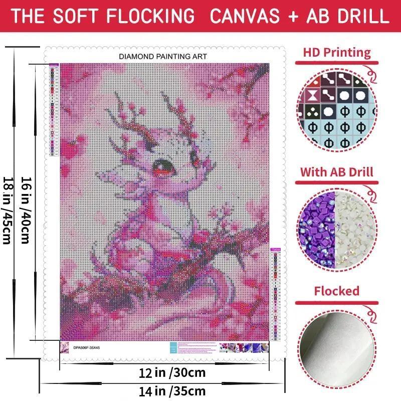 Cartoon Dragon Pattern Diy Artificial Diamond Painting Without Frame, Diy Decorative Art Picture for Beginner, Diy Home Decor, Decorative Embroidery Kit Cross Stitch Kit or Pattern