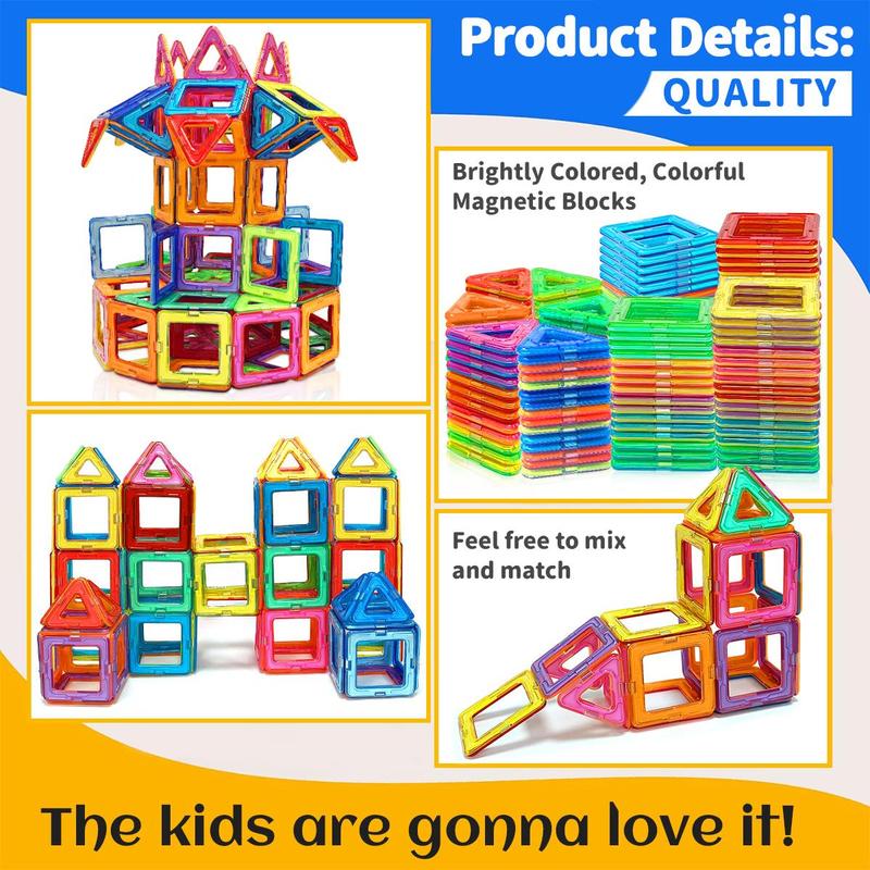 Random Color Tiles Building Blocks, 40pcs 80pcs Colorful Creative Constructor Set Toys, Sensory Montessori Toys, Educational Toys for Birthday Gifts, Christmas Gift