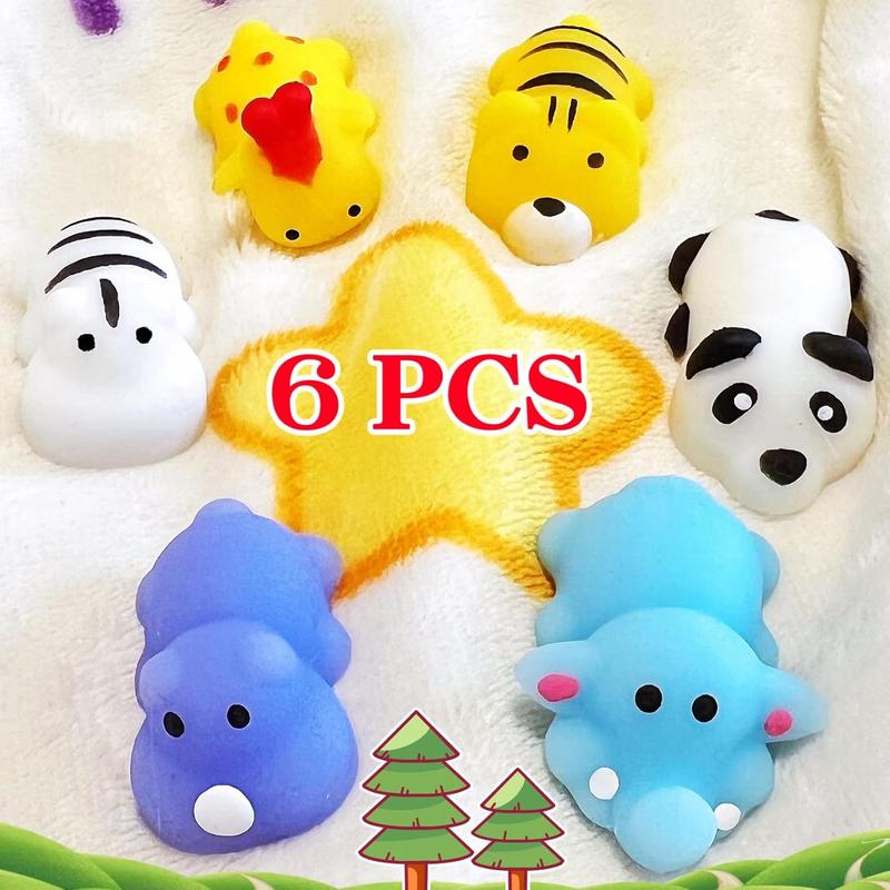 20pcs Mochi Soft Toys Party Favors for Kids, Mini Cute Soft Mochi for Kids, Sensory Squeeze Toys, Bulk, Great as Kids Prizes, Easter Basket and Gift Bag Fillers