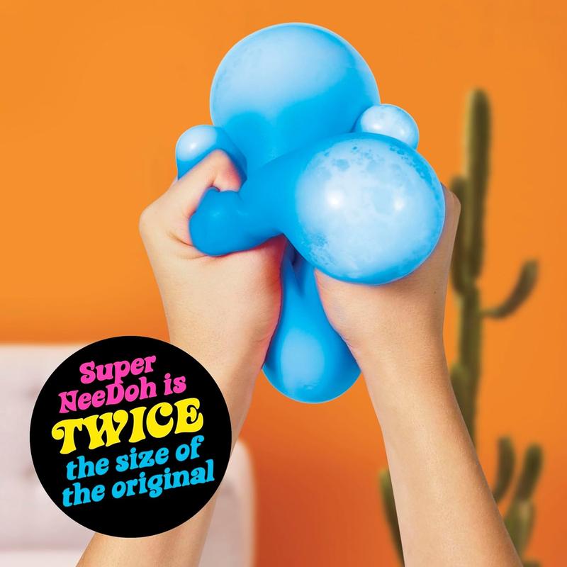 Schylling Brand Original Super Nee Doh Stress Ball Fidget Toy - Huge 4.5