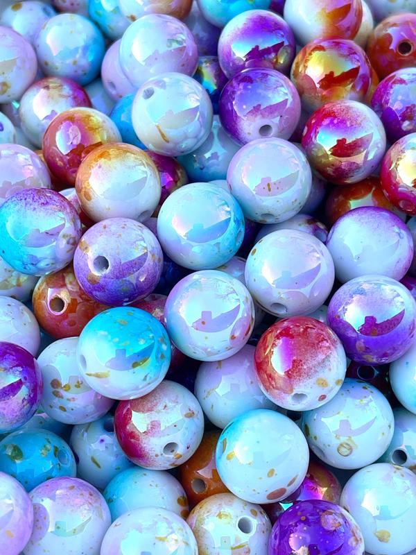 Ombre Colorful Acrylic Beads | Colorful Beads | Acrylic Beads | DIY Craft | DIY Supplies