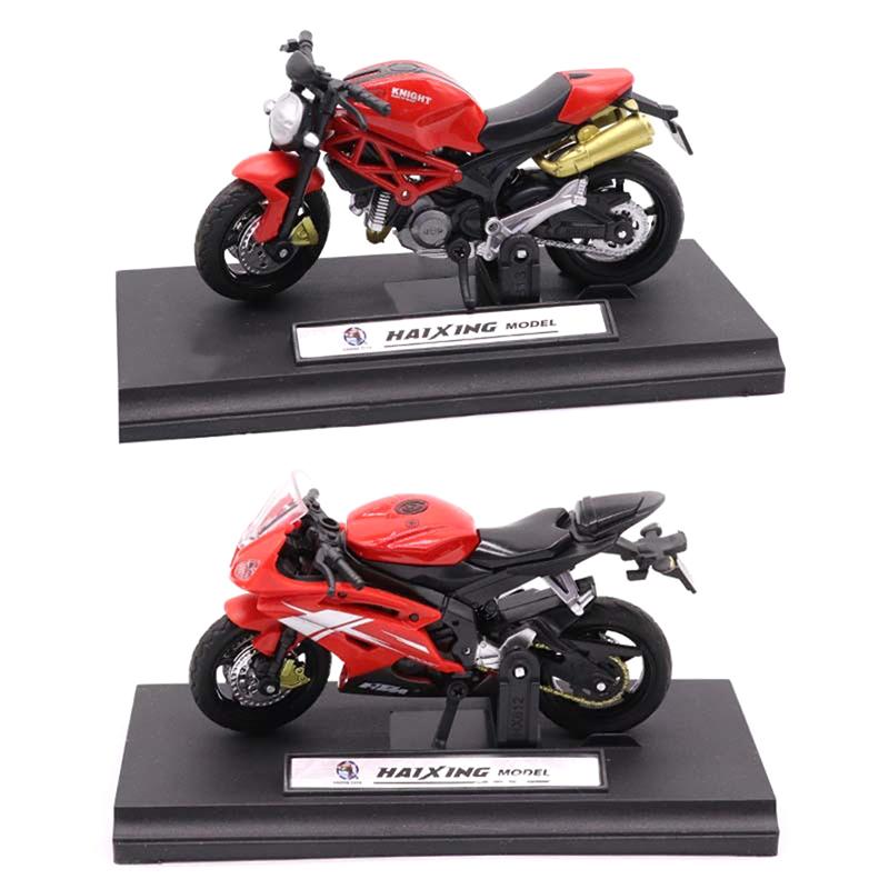 1Pc 1:18 Ducati 696 Static Die Cast Vehicles Collectible Hobbies Motorcycle Model Toys