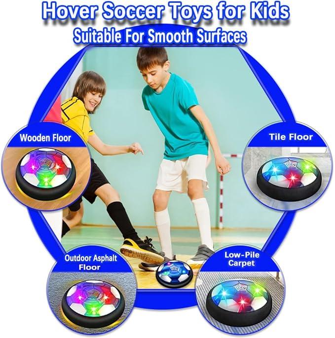 2024 New style Hover Soccer Toys Set, Boys Gift Idea for Age 6 7 8 9 10 11 12 Years Old, Teen Boys World Cup Christmas Easter Stuffers Valentine Holiday Birthday Present Ball Toy