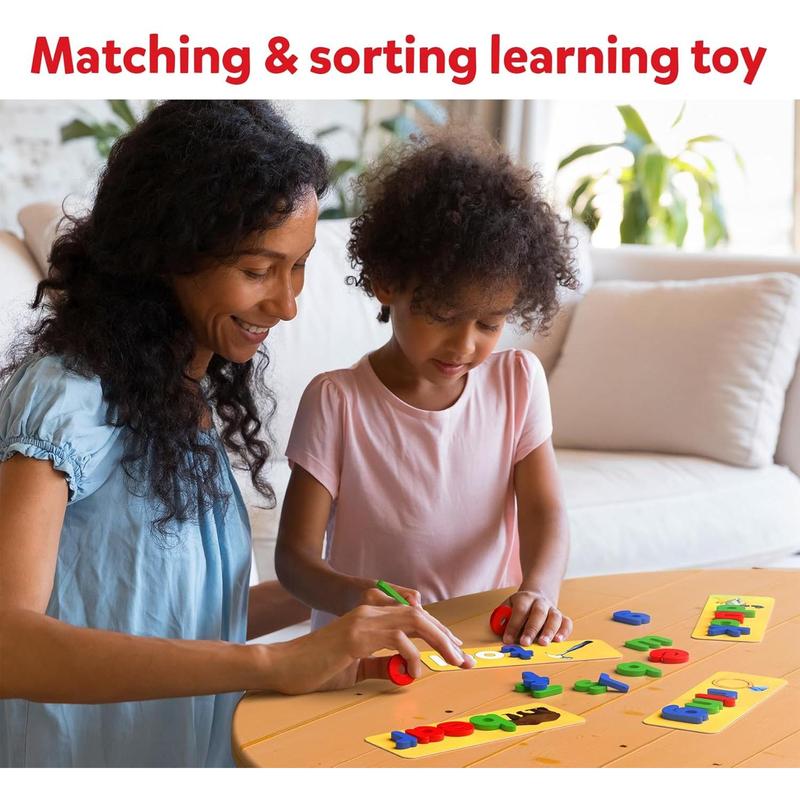 Skillmatics Preschool Learning Activity - Ready to Spell, Stage-Based Learning to Improve Vocabulary & Spelling, Educational Toy, Gifts for Boys & Girls Ages 4, 5, 6, 7