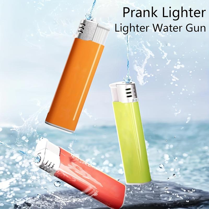 Funny water jet lighter, prank new water jet game, water jet lighter, fake lighter, adult prank funny, summer pool essential, party prank, suitable for gift giving