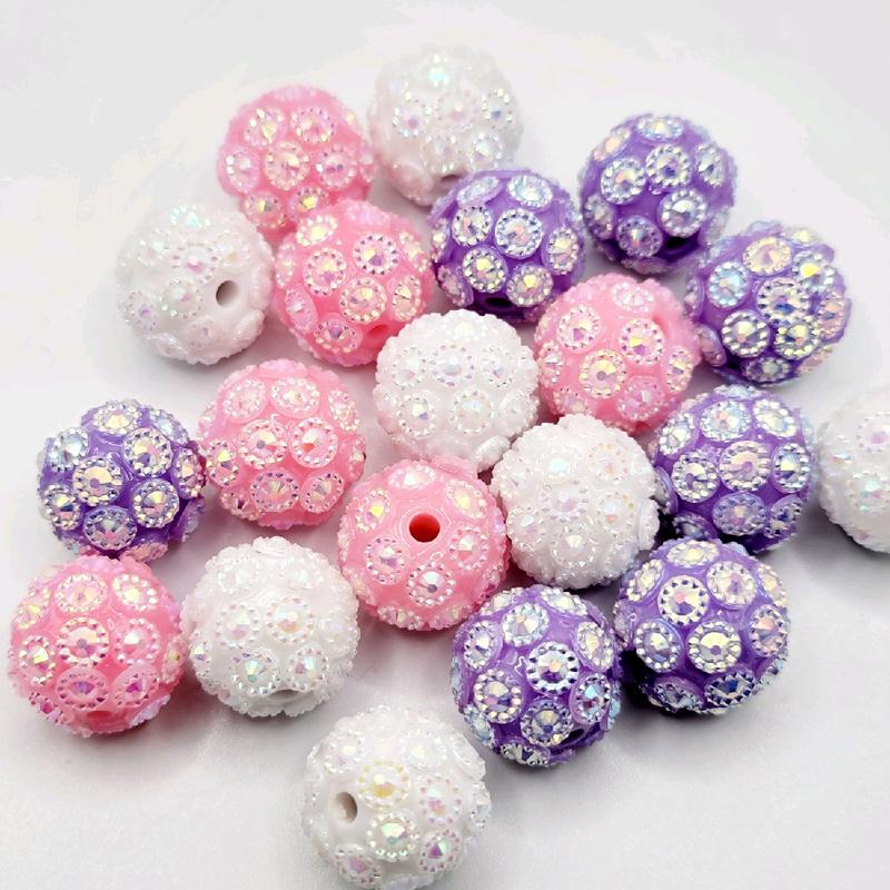 Acrylic Bubble Rhinestone Beads For DIY Jewelry Making Fun Projects