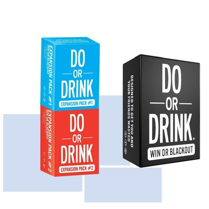 Do Or Drink Drinking Card Game, 1 Box Fun Adult Games for Game Night & Parties, Party Games Card for Wedding Festival Birthday Graduation