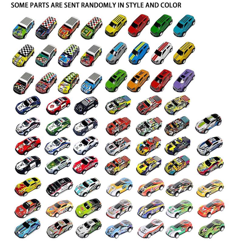 Random Car Toy with Storage Box, 30pcs box Pull Back Car Toy, Classic Car Model Toy, Mini Toys Race Cars, Birthday Gifts, Christmas Gift