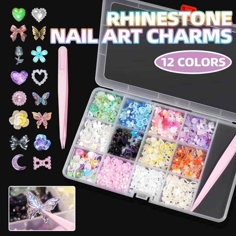 3D Mix DIY Accessories combination Handmade Materials Cartoon Charms Nail Charms