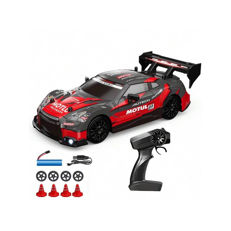 1: 24 Remote Control High-Speed Drift Car, 2.4G Wireless Remote Control Four-Wheel Drive, Christmas, And