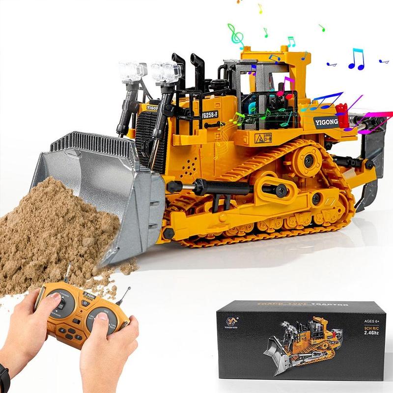 2.4G Remote Control Excavator, Electric Remote Control Toy Car, RC Car Toy, Birthday Gift