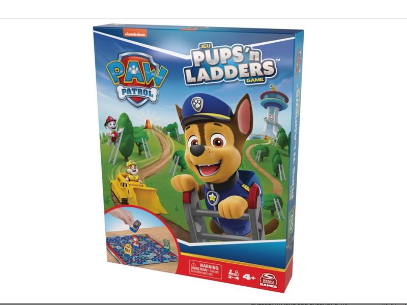 PAW Patrol Pups ‘N Ladders Game, PAW Patrol Toys Toddler Toys Kids Toys, Games for Girls Fun Games Family Games Kids Games, for Preschoolers Ages 4 and up