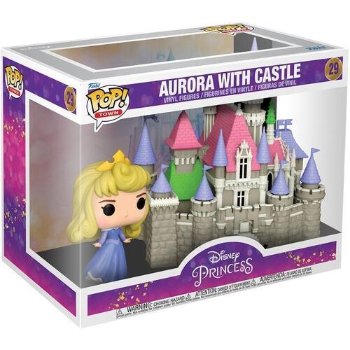 FUNKO POP! TOWN: Ultimate Princess - Princess Aurora with Castle  [Collectible Figurine Statue Bust] Vinyl figurine statue