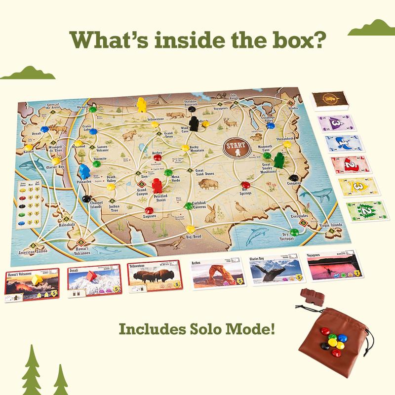 Trekking The National Parks: The Family Board Game (3rd Edition)