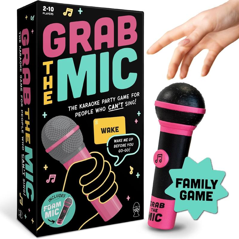 BIG SALE 51% Grab The Mic - The Party Game For People Who Can't Sing!